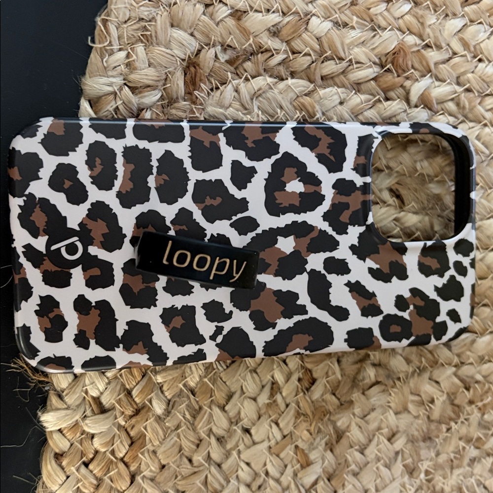 Loopy Case Leopard iPhone 13 Pro Max case